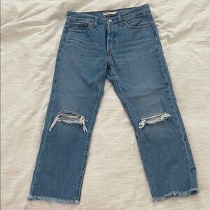 Levi's Wedgie Straight Leg Jeans